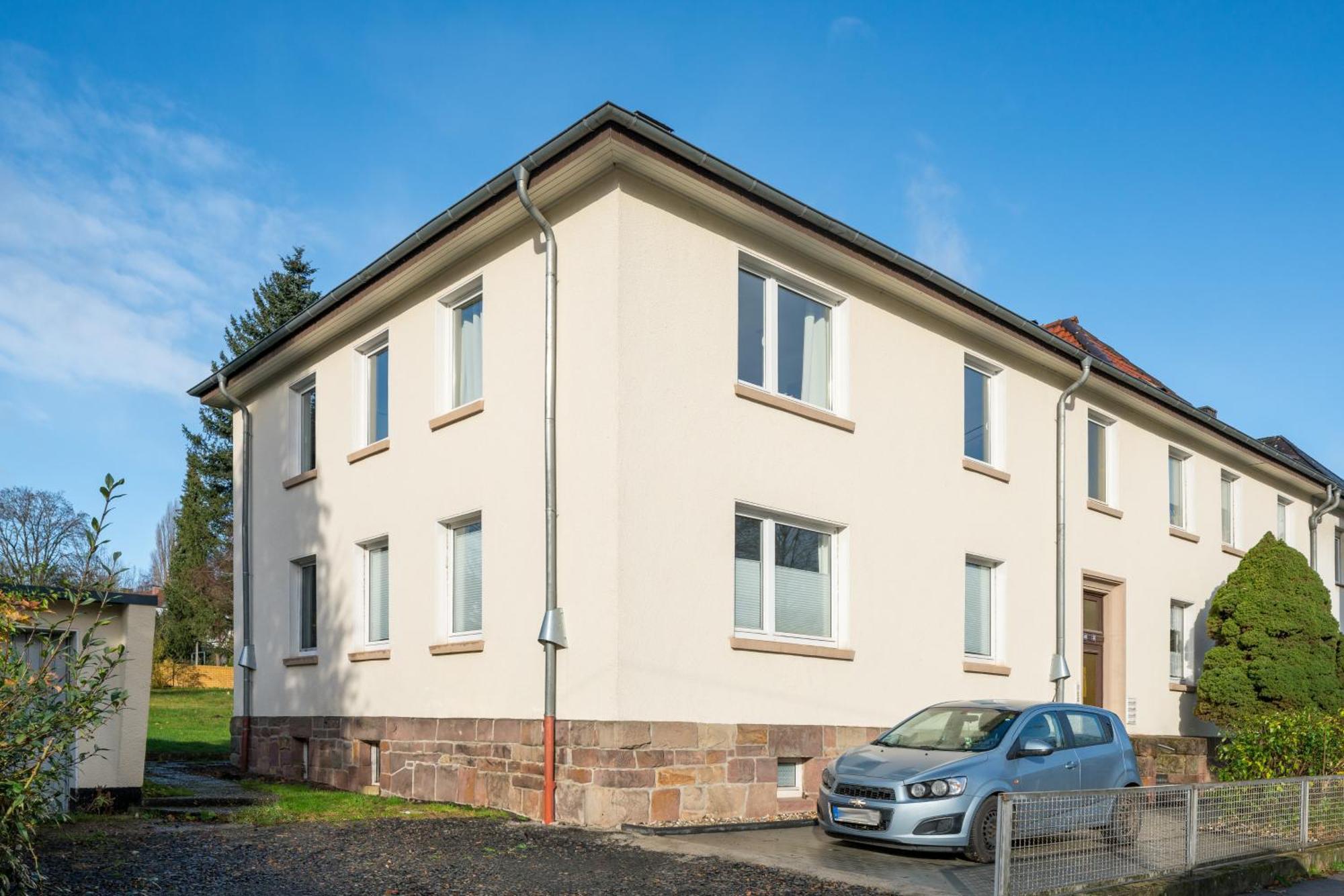 Sowi - Gartenblick & Parkplatz, Kueche Kassel